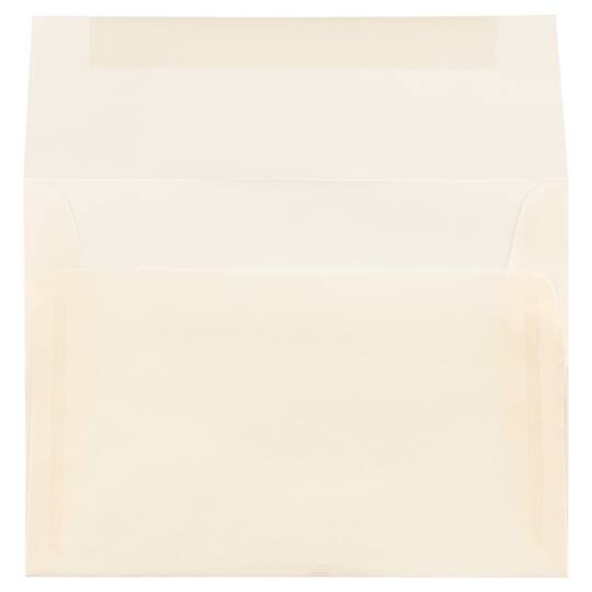 JAM Paper A6 Translucent Vellum Envelopes